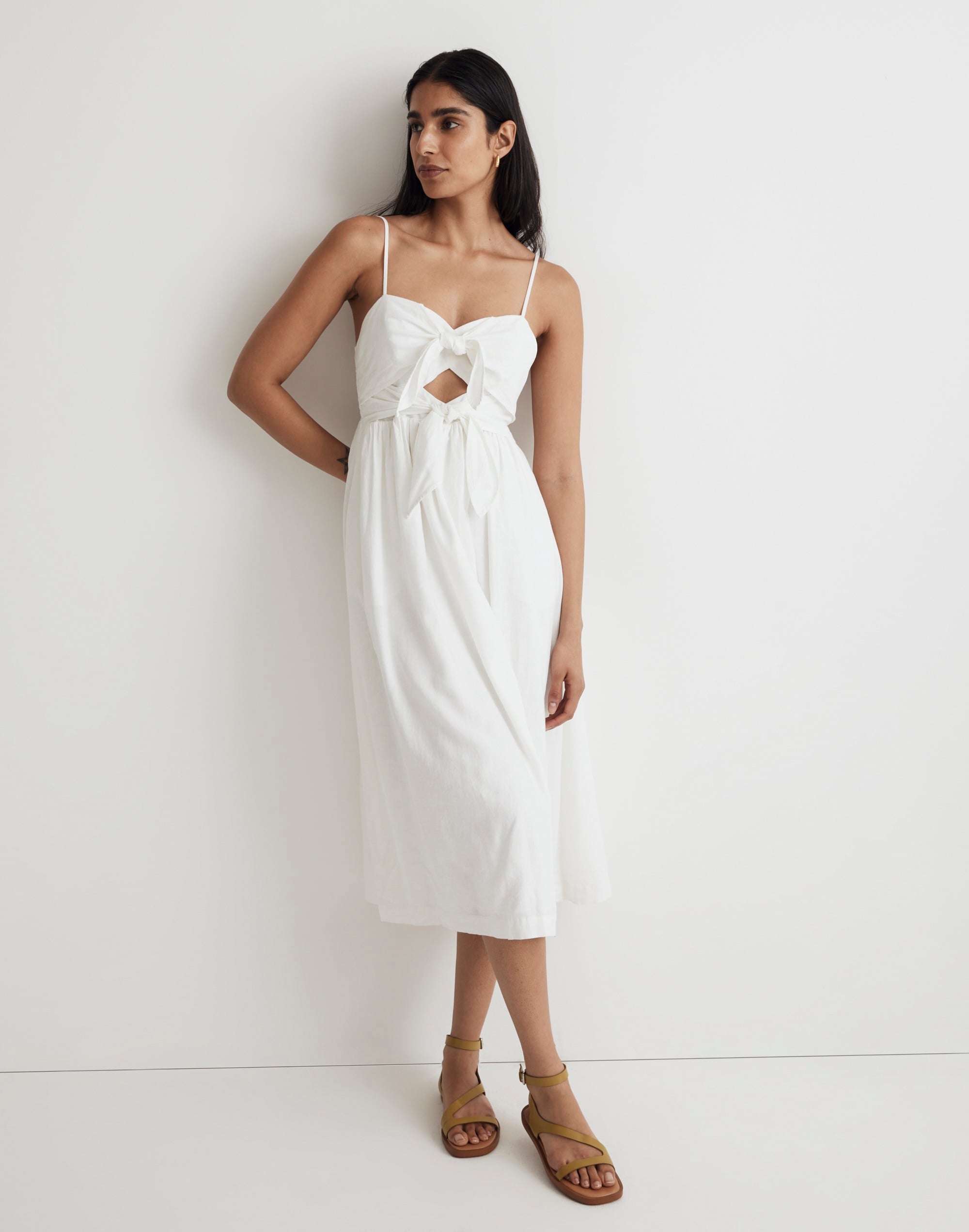 madewell white dress